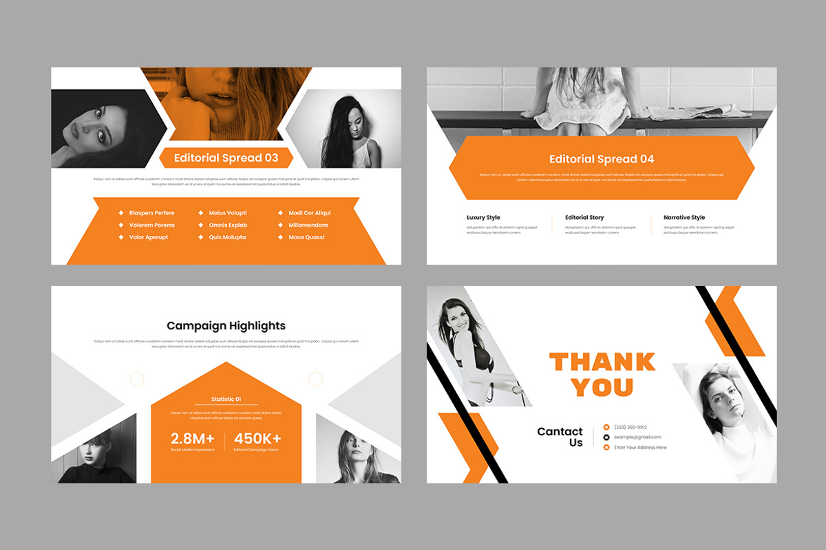 Lookbook Presentation Template, a Presentation Template by White Graphic (Photo 11 of 11)