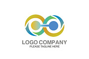 20 Logo Connecting Templates Bundle, a Branding & Logo Template by Friendesigns (Thumbnail 16 of 21)