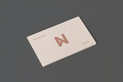 Bi-Fold Business Card Mockup, an Advertising Mockup by DesignRushMarket (Thumbnail 4 of 9)