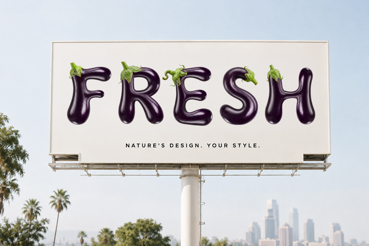 Eggplant Font, a Script Font by Handmadefont (Photo 3 of 15)