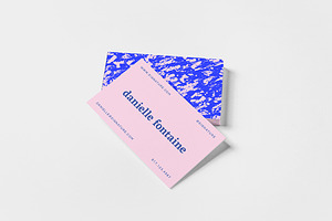 Marble Abstractions Business Card II