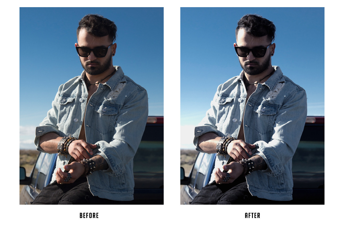 24 Street Style Photoshop Actions, an Action Add-On by Light Hero Studios (Photo 8 of 24)