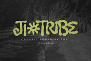 Jiotribe - Bohemian Psychedelic Font, a Sans Serif Font by Typia Nesia (Thumbnail 1 of 12)