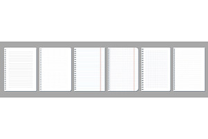 Torn blank paper sheet, set of empty, a Texture Illustration by Elegant Solution