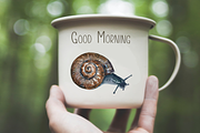Snails Life Cycle Clip Arts & Print, an Animal Illustration by Tati Bordiu (Thumbnail 4 of 4)