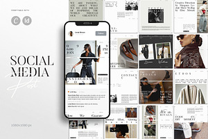Social Media Kit Template | Canva, a Social Media Template by ArtisanaAura