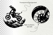 Motocross svg bundle. Dirt Bike, a Sport Illustration by DENIDigitalArtSudio (Thumbnail 6 of 6)