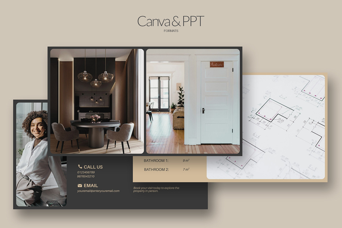 Real Estate Property Presentation, a Presentation Template by CreativeFolks (Photo 3 of 3)