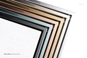 Canvas in Floater Frame Mockup Set, a Poster Template by creatsy5 (Thumbnail 5 of 15)