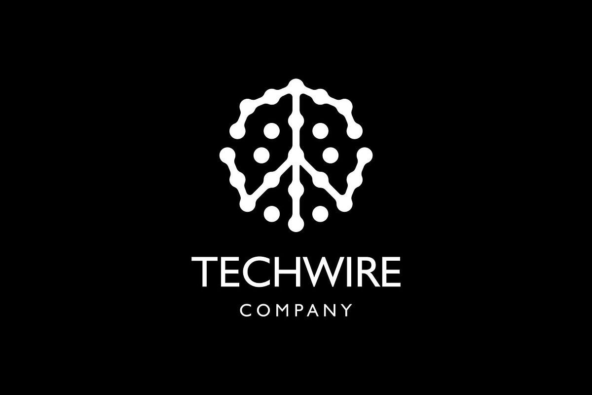 Letter T W Tech Dots Logo, a Branding & Logo Template by Buqancreative (Photo 4 of 4)