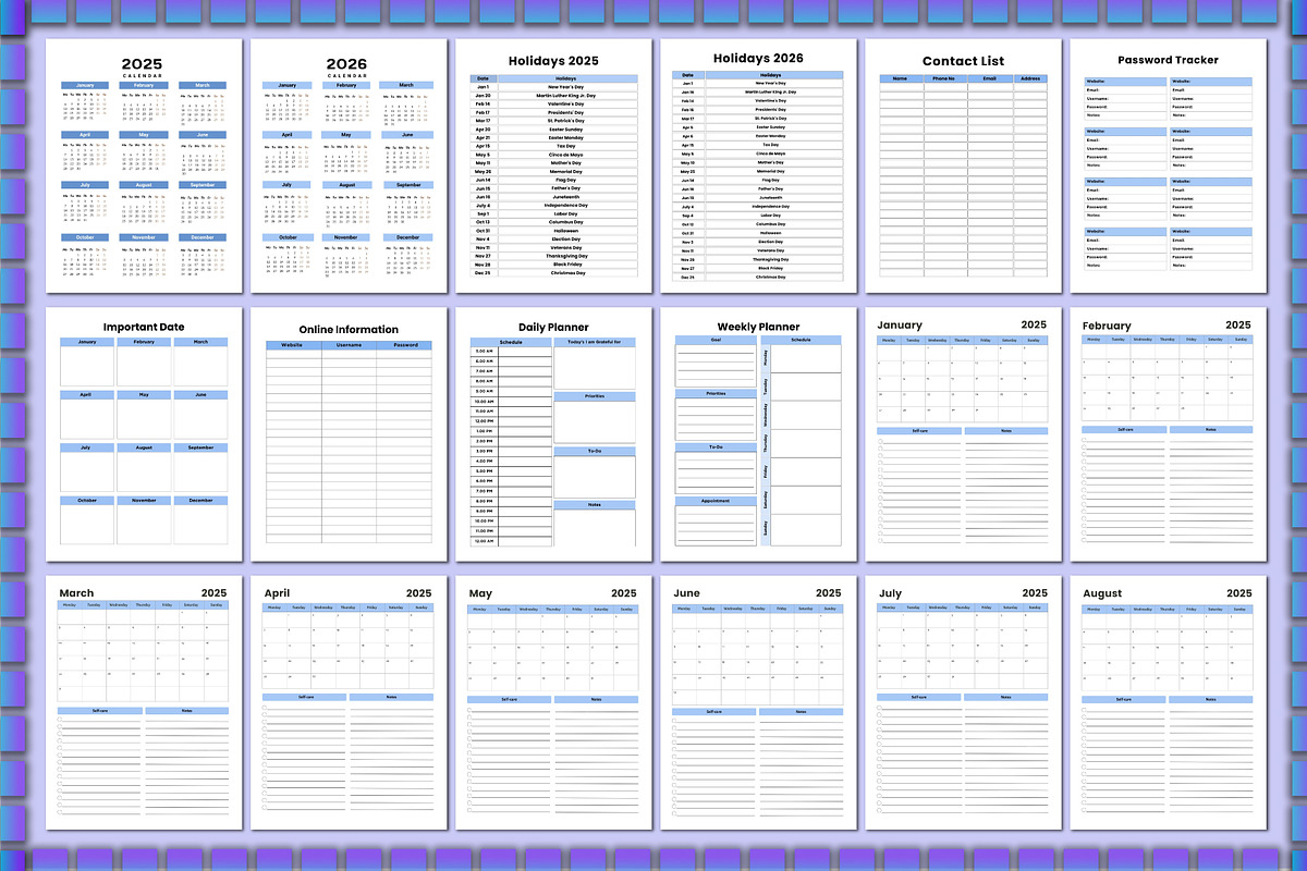 2025-2026 Craft Business Planner KDP, a Stationery Template by Shumaya (Photo 2 of 7)