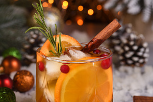 Spiced Bourbon Old Fashioned, a Food & Drink Photo by Apolonia