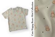 Cute Happy Bears Mini Collection, a Pattern Graphic by Naty Art (Thumbnail 1 of 5)