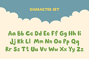 Popyni – Bubbly Summer Display Font, a Sans Serif Font by Huge Dream Studio (Thumbnail 3 of 10)