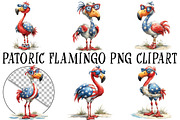 Patoric Flamingo PNG Clipart, an Illustration by OK Design (Thumbnail 2 of 6)