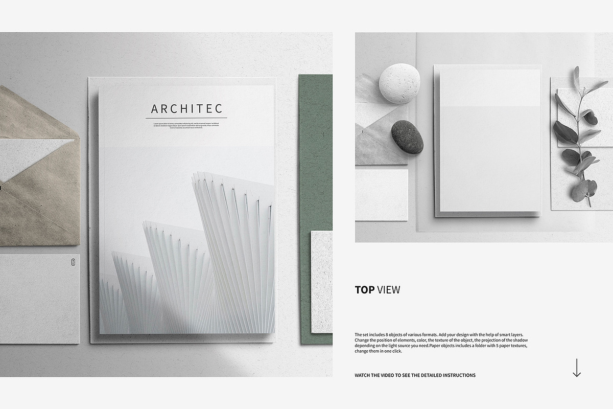 Papers & Magazine Scene Creator, a Books & Magazine Mockup by Roman Striga (Photo 3 of 7)