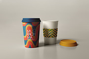 Takeaway Paper Cup Mockup, a Cups & Container Mockup by Mirachma Project (Thumbnail 5 of 8)