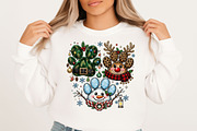 Christmas Paws Png Design, a Seasonal Illustration by Designking (Thumbnail 2 of 12)