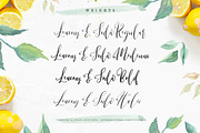 Lemons & Soda Script Font, a Script Font by Creativeqube Design (Thumbnail 15 of 17)