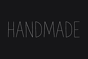 The Hand Wide Font Coll. (8 fonts), a Sans Serif Font by S&C Type (Thumbnail 4 of 10)