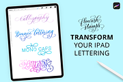 FLOURISH STAMPS FOR PROCREATE, a Brush Add-On by Loveleigh Loops (Thumbnail 5 of 16)