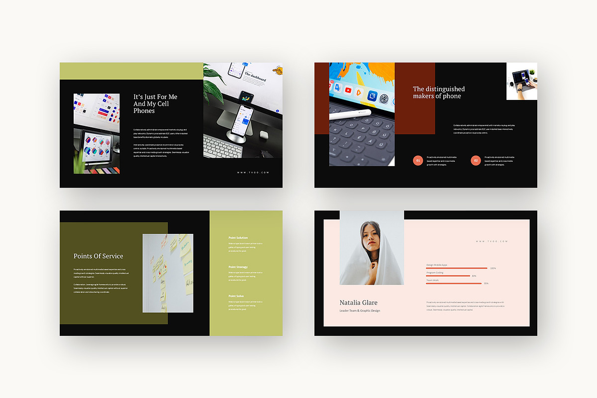 Tvoo : Mobile App Google Slides, a Presentation Template by Punkl Camp (Photo 15 of 16)