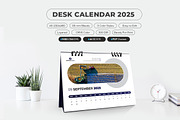 A5 Desk Calendar 2025, a Stationery Template by MstArtwork (Thumbnail 4 of 5)
