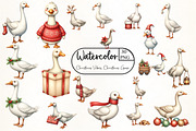 Christmas Vibes, Christmas Goose Png, an Illustration by CrexoraLab (Thumbnail 1 of 5)