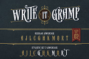 Master Rumble Victorian Typeface, a Blackletter Font by alit design (Thumbnail 7 of 25)