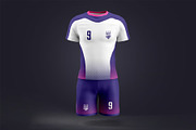 Soccer Uniform Mock-up, an Apparel Mockup by zippypixelstudio (Thumbnail 8 of 11)