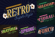 Retro Lettering Text Effect, a Layer Style Add-On by Andrew Skoch Design (Thumbnail 10 of 10)