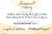 Summer Story, a Font by AEN Creative Studio (Thumbnail 9 of 10)