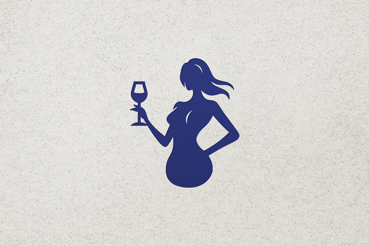 Elegant Lady Wine Logo, a Branding & Logo Template by Luxury Logos (Photo 4 of 4)