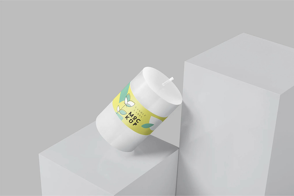 Candle Mockup, a Product Mockup by megostudi0 (Photo 2 of 7)