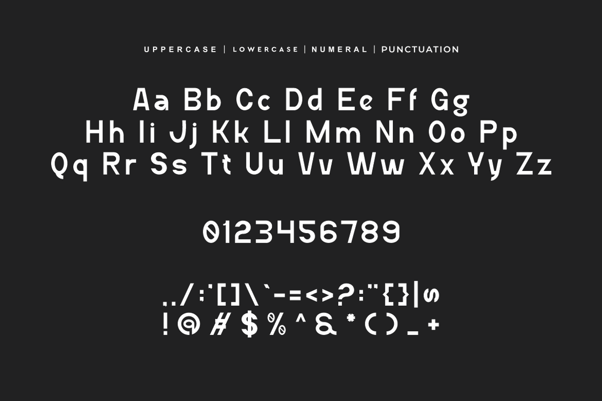 Fetgols - Modern Font, a Sans Serif Font by QR Design Studio (Photo 6 of 7)