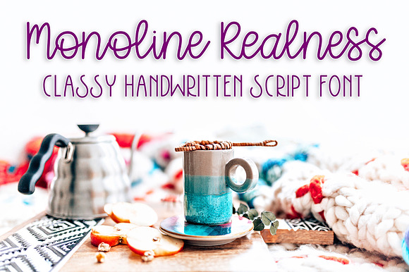 Monoline Realness Handwritten Script preview 8