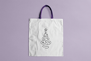 Spiral Star Line Christmas Tree, a Branding & Logo Template by Vectorium Studio (Thumbnail 2 of 2)