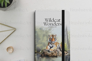 Watercolor Tiger Clipart, Tiger PNG