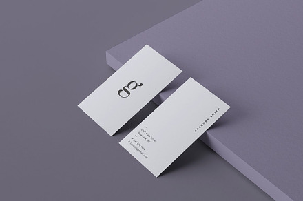 Modern Business Cards, a Business Card Template by Cassandra Cappello