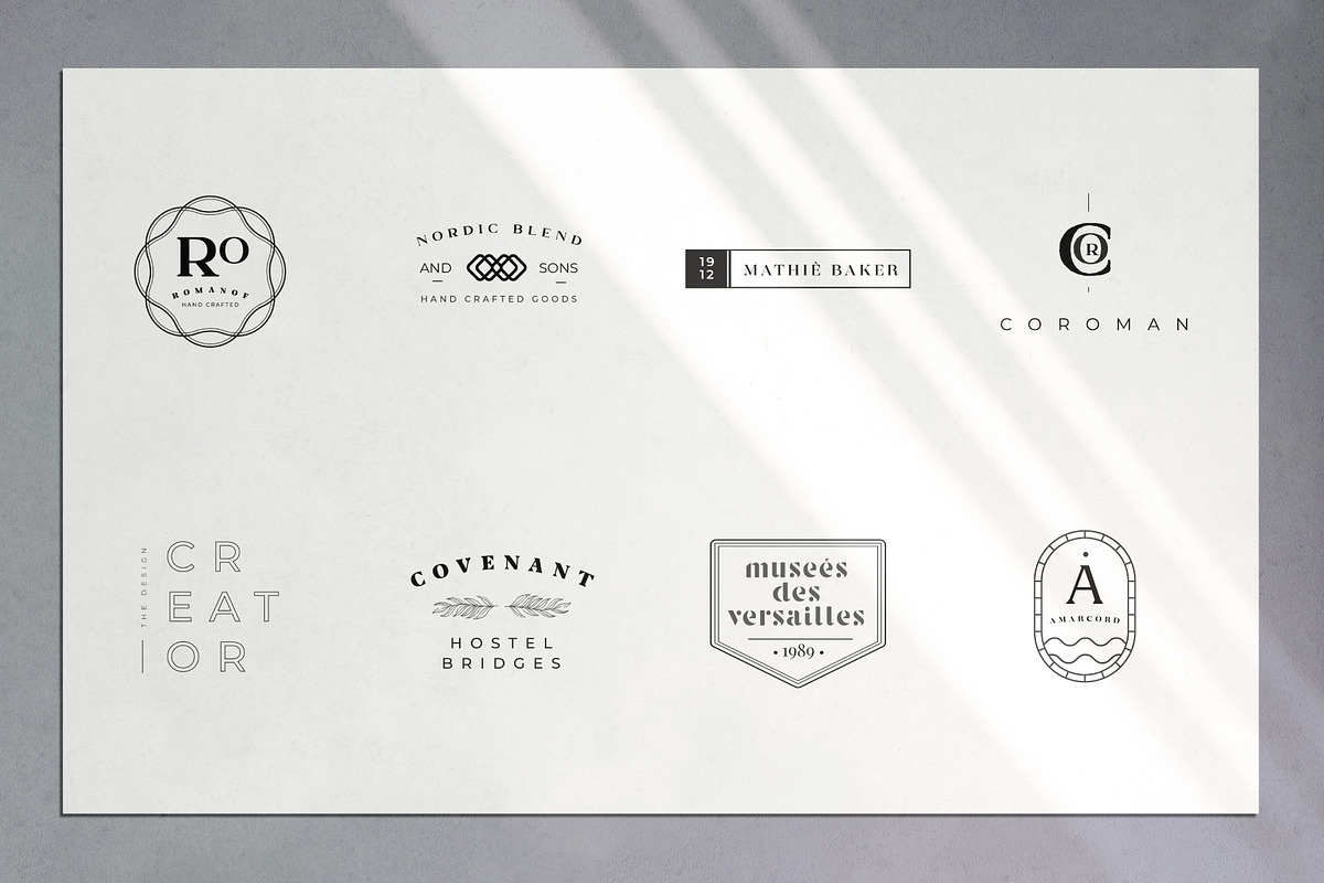 Encre Noire Logo Minimal Modern, a Branding & Logo Template by Nues Design (Photo 8 of 14)