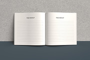 Square Open book mockup, an Advertising Mockup by Rami's Mockups (Thumbnail 8 of 8)