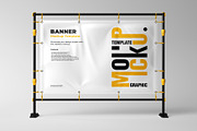 High Quality Banner Mockup Design, an Advertising Mockup by Artnivora.Std (Thumbnail 2 of 6)