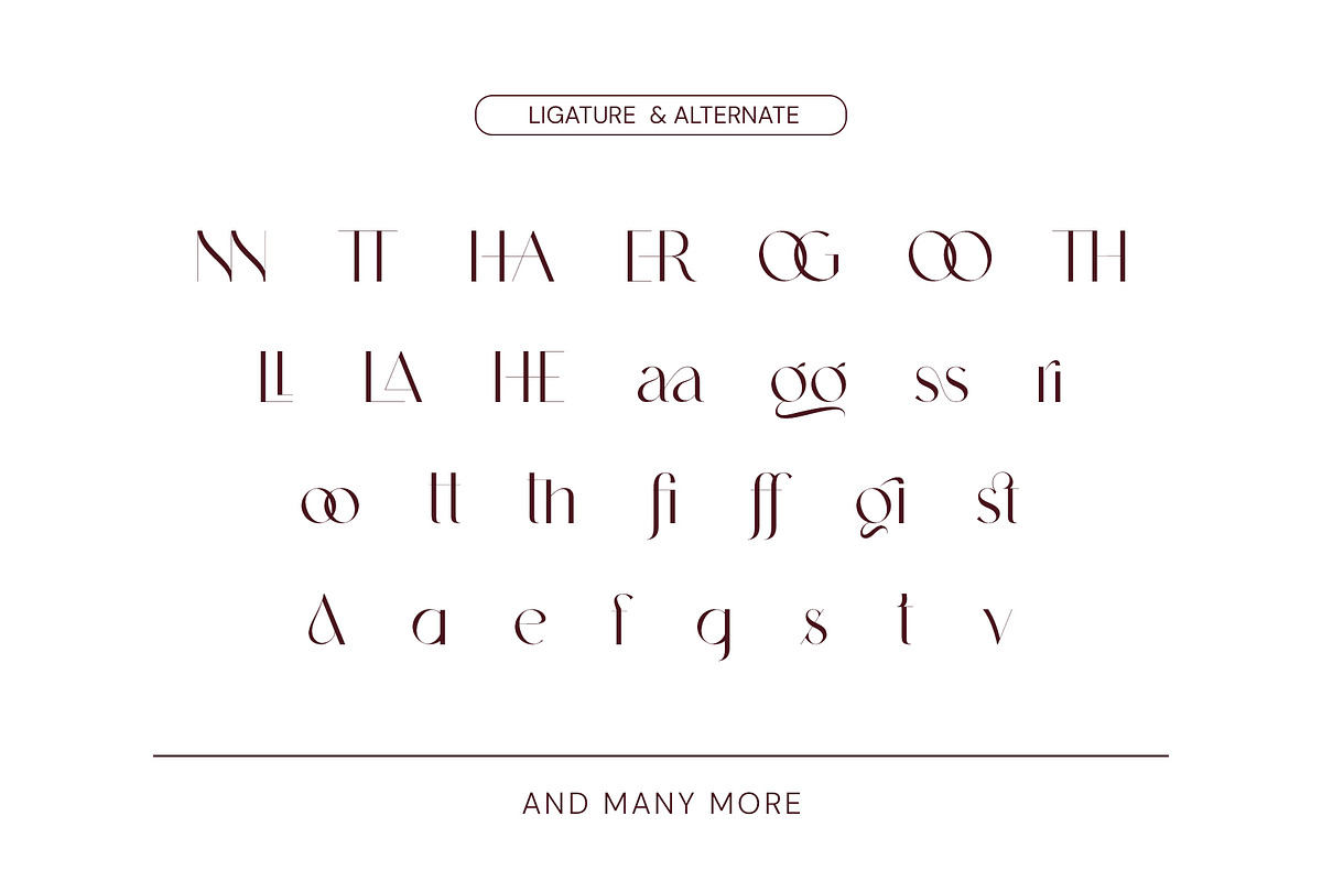 Astraal - Modern & Luxury, a Serif Font by BOOSH Studio (Photo 11 of 12)