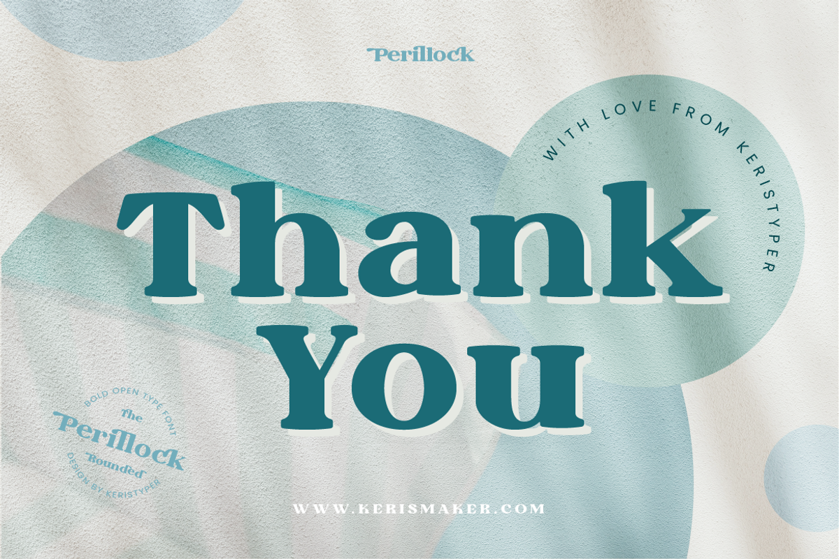 Perillock, a Serif Font by kerismaker (Photo 12 of 12)