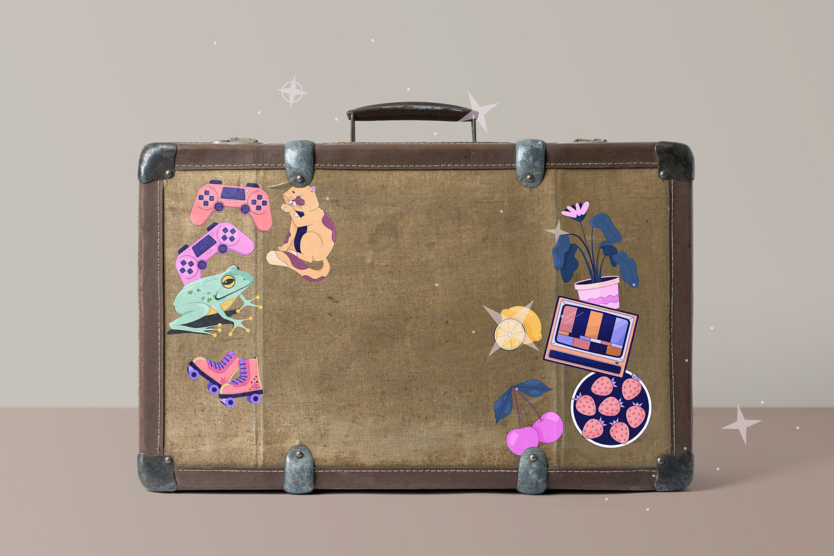 Dreamy Lo Fi Aesthetic Elements Pack, a Decorative Illustration by IMG Visuals (Photo 6 of 8)