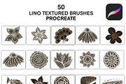 Procreate Textured Flower Brushes, a Brush Add-On by Soaring Bird Designs (Thumbnail 3 of 4)