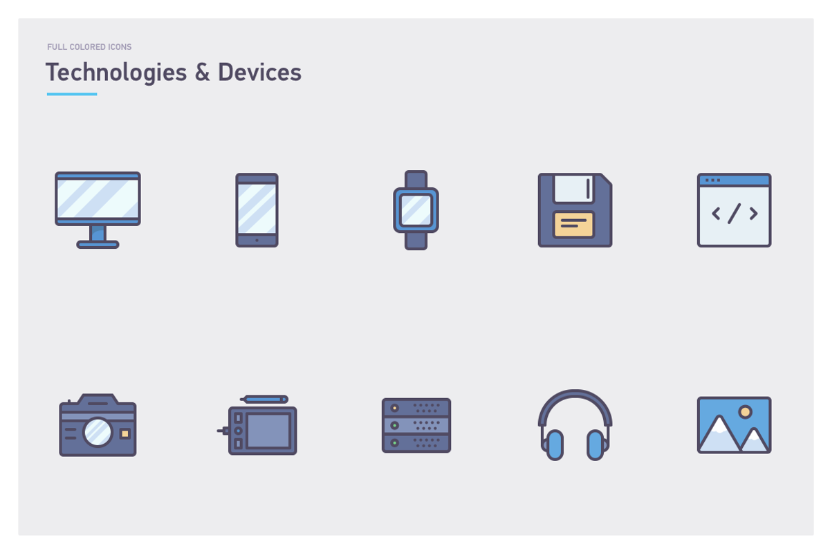 50 icons in three styles, an Icon by SashaGorosh (Photo 4 of 8)