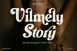 Vilmely Story - Retro Elegant Font