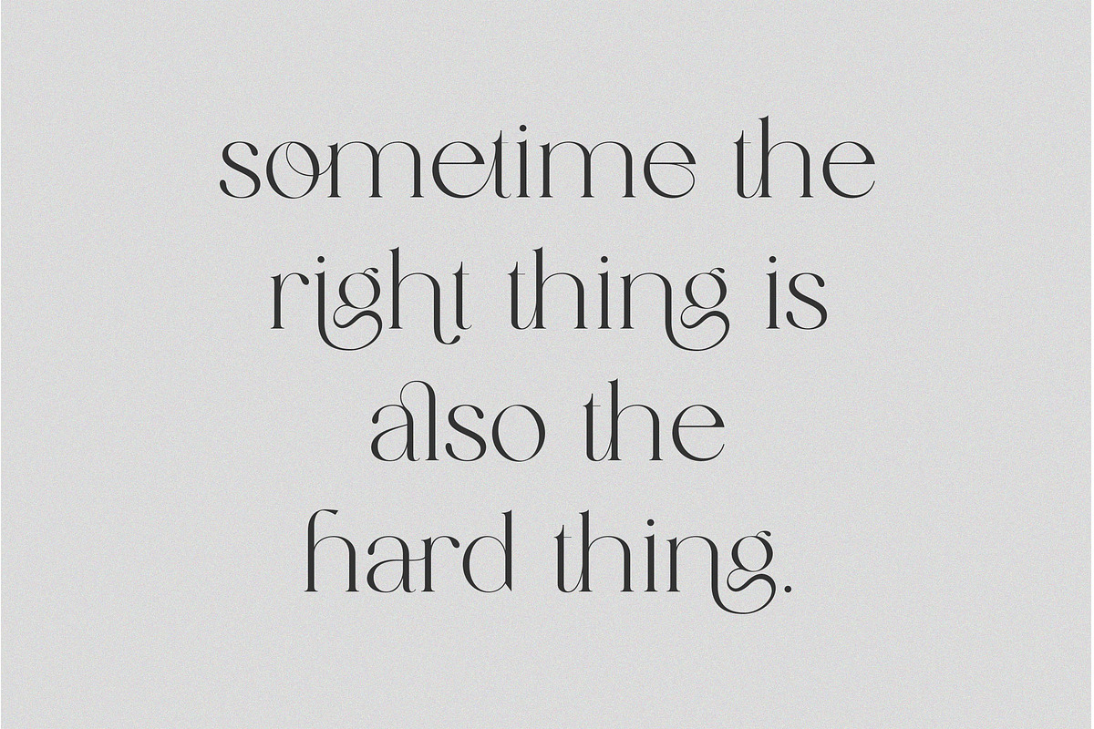 Catalina - Classy Ligature font, a Serif Font by dealitastudio (Photo 7 of 11)