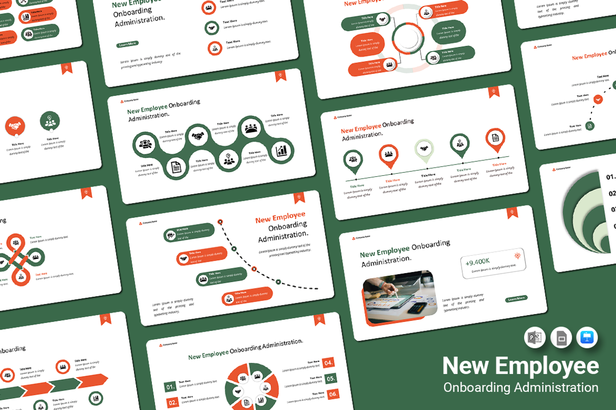 Onboarding Administration - Keynote, a Presentation Template by Iqsiart Studio (Photo 1 of 3)